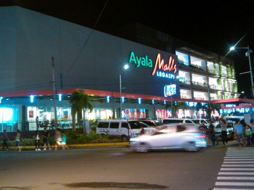 Newly built Ayala Malls in Legazpi City at my home province