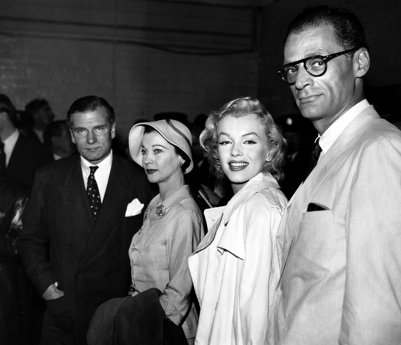 Voxsartoria 1957 Laurence Olivier Vivien Leigh Marilyn