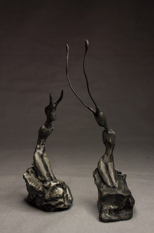 socialpsychopathblr - Eerie sculptures by Matthew J. Levin