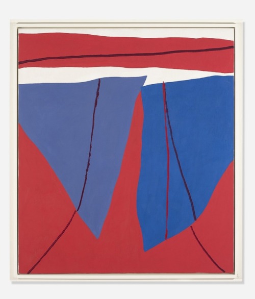 artsyloch: Raymond Parker executed 1984acrylic on canvas 122 x 107 cm
