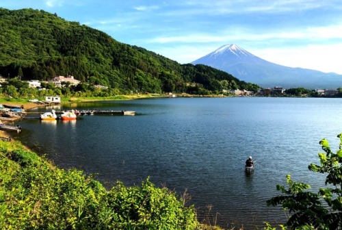 kobaltfoto: Fujisan 富士山 (Mount Fuji)- Fujikawaguchiko by kobalt