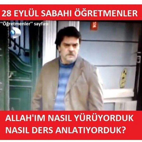 28 EYLÜL SABAHI...