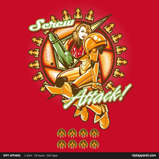 gamefreaksnz:  Screw Attack! by Ninjaink USD $10 for 24 hours only Follow the artist