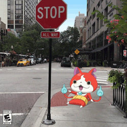 nintendo:  Vehicles beware when this mischievous Yo-kai is around! Catch up with Jibanyan in YO-KAI WATCH 2: Bony Spirits &amp; YO-KAI WATCH 2: Fleshy Souls for Nintendo 3DS.  Don&rsquo;t shoot cat lives matter