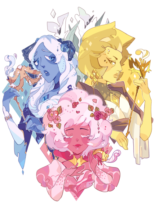 bokchois:Old sticker design of the diamonds (before white diamond reveal)!!