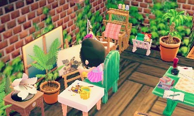 caseycrossing:  I turned my upstairs room into a messy art studio!  
