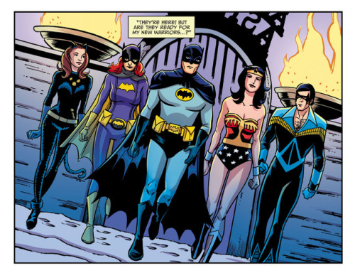 batcatromance: Batman ‘66 Meets Wonder Woman ‘77, issue # 11 (2017). Heroes as