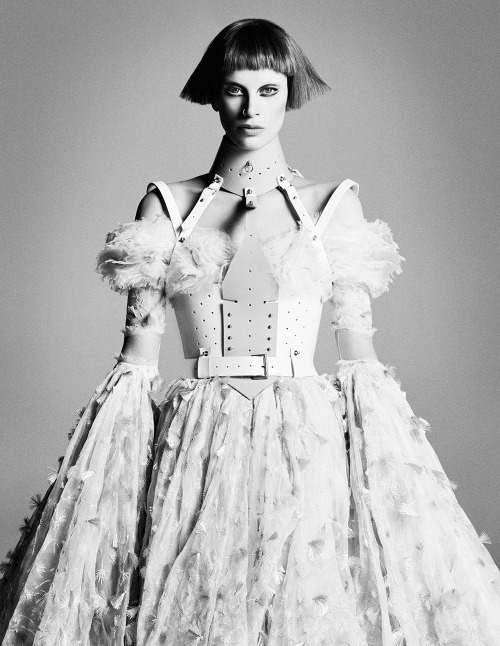 localshop:  Kristen McMenamy Photographed by Daniele & Iango for i-D Magazine Fall 2012  