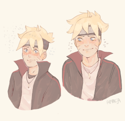 ammeja:  more flustered boruto pls