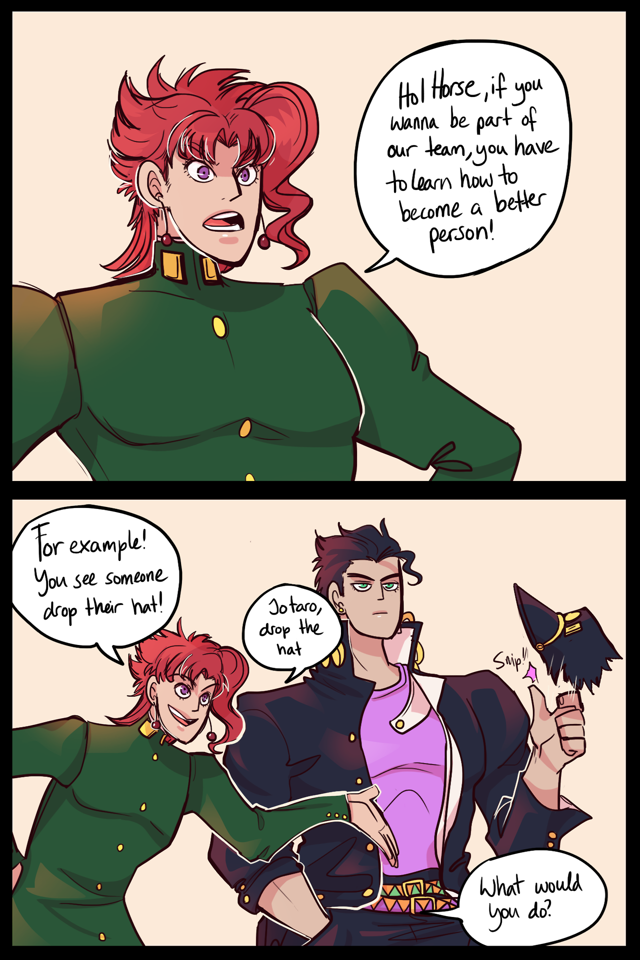 herzspalter: The hat has chosen I physically can’t do any kind of references without