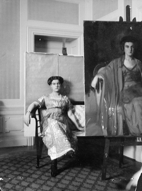 adini-nikolaevna:Grand Duchess Maria Pavlovna “the Younger” of Russia posing for a portrait.