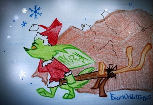 ragingwerewolfdude: feverwildehopps: How The Fennec Stole Christmas! Finnick needed to star in an Au