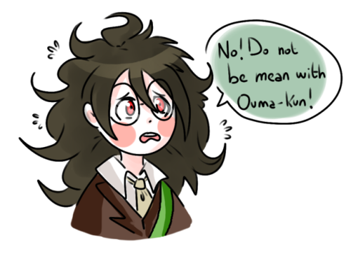 miiunii: Gonta is too much of a gentleman to insult the garbage gremlin 