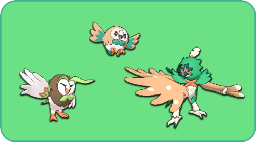 it-started-to-rain: Reblog if you’re going to pick Rowlet as your starter in Sun / Moon![ other star