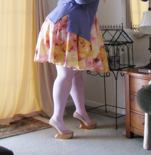 beckpoppins:  ‘rosey peach’ ootd 