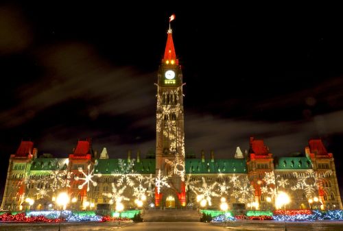 Christmas in Ottawa, Canada