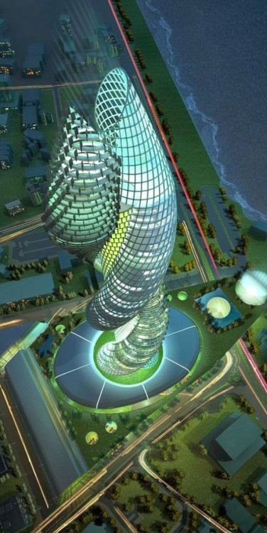 Cobra Towers, KuwaitThe Kuwait Cobra Tower or Burj Cobra is a concept generated by a CGI firm(CDI Gu