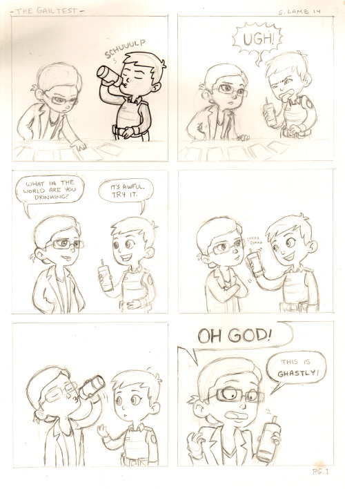 lambocalypse: The Gail Test (WIP) I will actually finish this one day. I will, dammit. I don’t