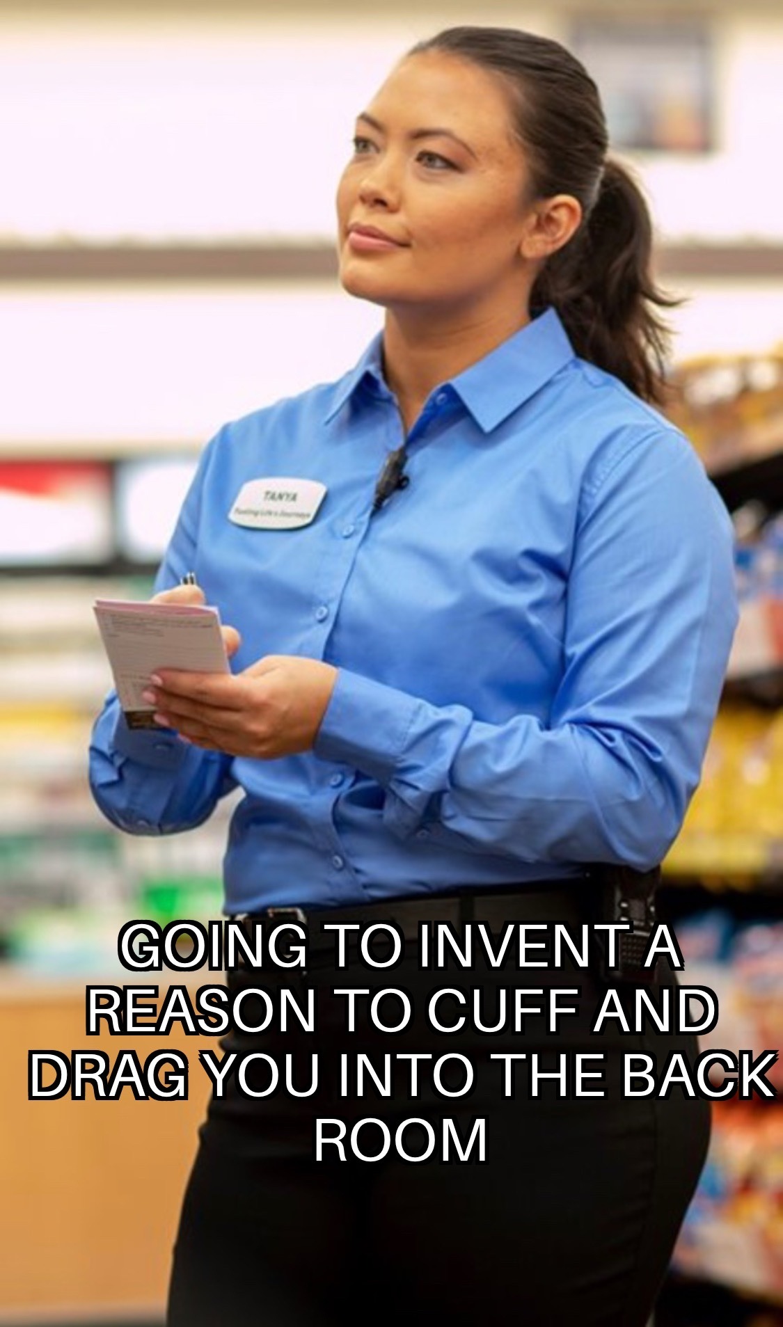 We close in about twenty minutes and then I’m going to see what I can make you