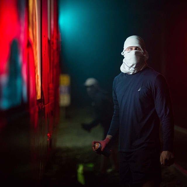 spraydaily:  Amazing shot by @jieskie, follow this guy if you like action photos!