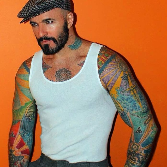 malefeed:  arianlevanael: It’s the colours that make life interesting. #ink #tattoos