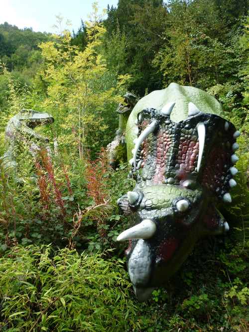 Dinosaur Park at Dan-yr-Ogof, September 2014