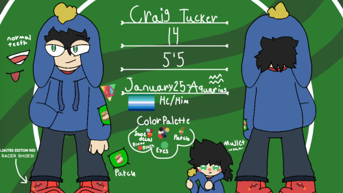 Heres Craig, Tweeks, Foxys AND Foxy Plushsreference Sheet Together Since They Dont Have Long Ass StorysWhy?