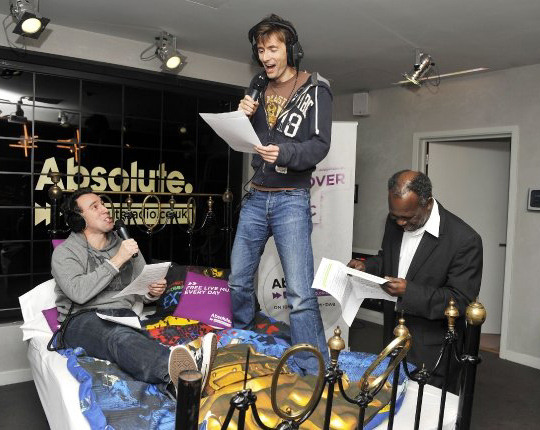 mizgnomer:  Furniture Abuse by David Tennant Bonus:  