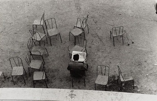 mythologyofblue:  There are days I prefer reading, not people. Image: Lewis Morley, Luxembourg
