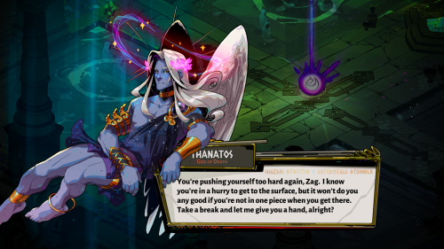  This time it’s Thanatos, Olympian edition!  He shares the same boon pool as Hypnos – th