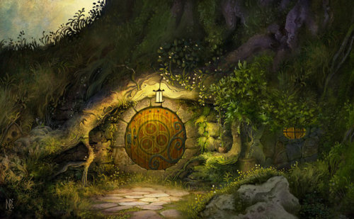 l-otr:Somewhere in the Shire by Nicola Bernardelli