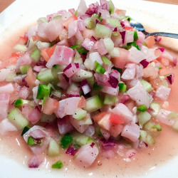 loveandporkbelly:  Ceviche de pescado at