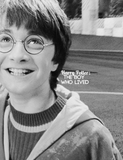 magicfolk:  Harry James Potter; The boy who