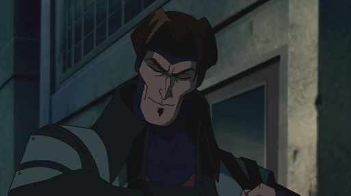 mightyenawolf:(Animated) Gambit over the years.Admit it, mon ami, we actu'ly make a pretty good team