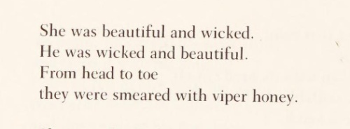 Nina Cassian, ‘She Was Beautiful and Wicked’ (trans. Laura Schiff), Life Sentence: Selected Poems