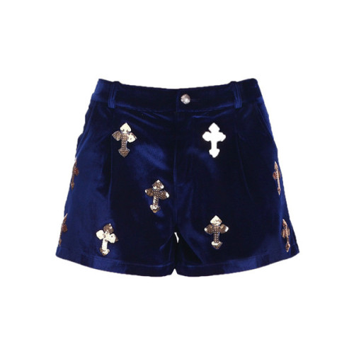 Shorts ❤ liked on Polyvore (see more blue shorts)