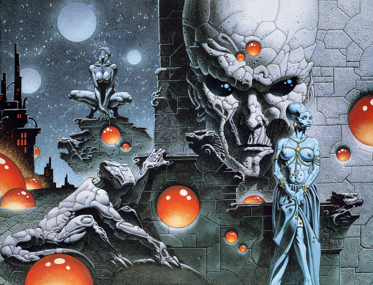 crossconnectmag: The Amazing Science Fiction and Fantasy Work of Phillipe Caza  French