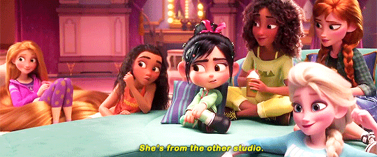 captainpoe: Disney Princesses in Wreck It Ralph 2: Ralph Breaks The Internet. (x)