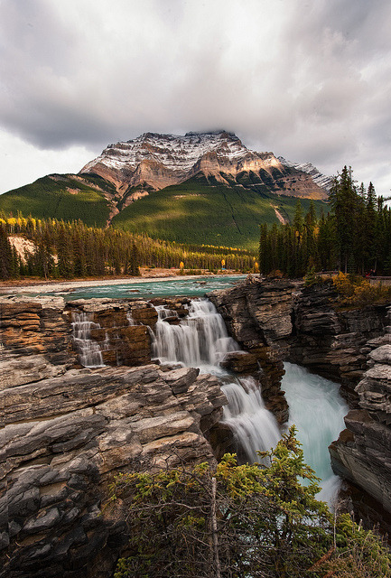 Athabasca Falls in Jasper National Park / Canada (by qhuang_net).