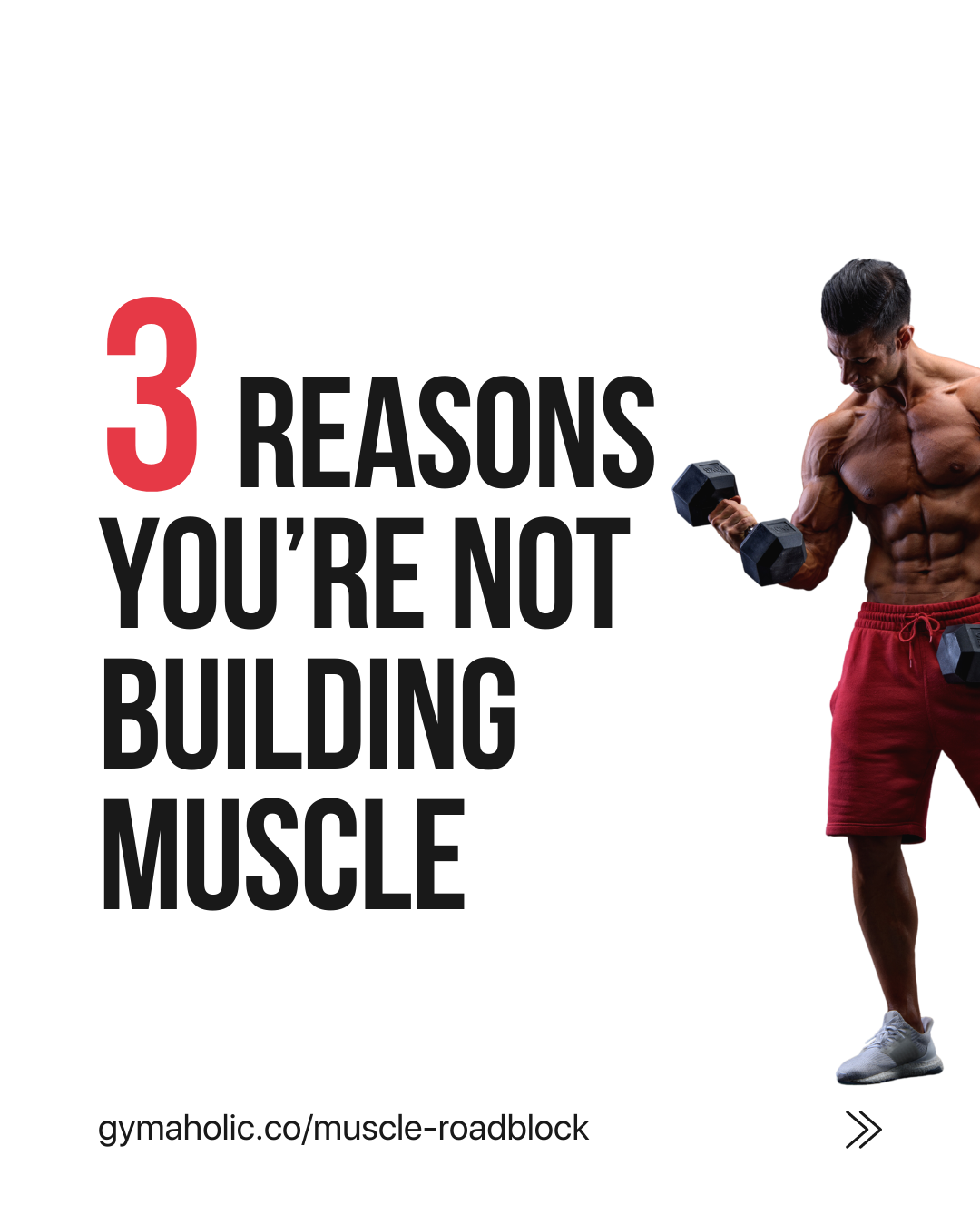 You’re working out consistently, but you’re not achieving your desired muscle