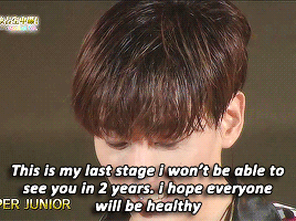 hyukwoon:  Eunsihae Last Ment at A-nation  i