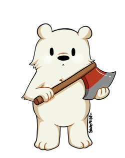 slatemist:  Ice bear for your Ice bear related