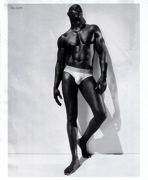 stannisbaratheon:  Djimon Hounsou for Calvin Klein, March 2007.   Apparently he recently