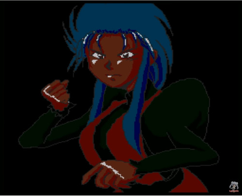 Looks like someone was trying to turn Tenchi Muyo once into a fighting game just for fun on an x6800