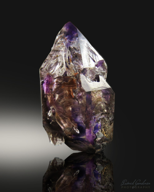 Smoky Amethyst Quartz SceptreLucky Stars Pocket, Entia Valley, Harts Range, Central Desert Region, N