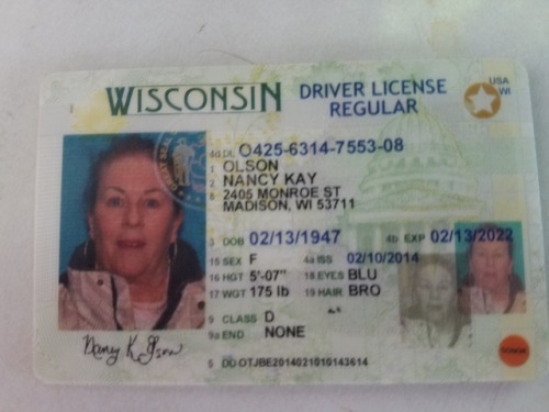 wamcro:Nancy k Olson from Madison Wisconsin 