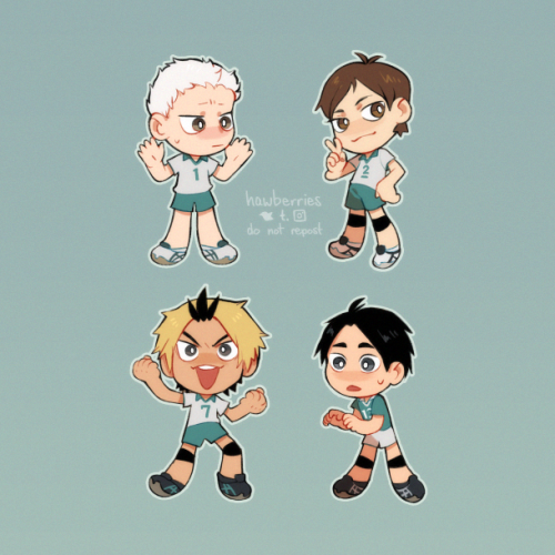 been adding a few more miyagi friends (and frenemies) to the sticker roster… so many more boys to dr