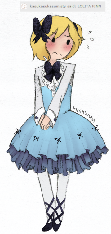 kinikxluna - Finn in dresses requests!please click the images...