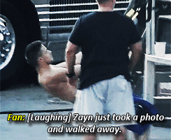  AU:  Model Zayn Malik meets Boxer Liam Payne at one of his fights. They may be