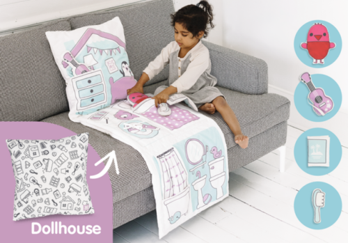 Sago Mini Pillow Playsets: A World of Play, Hidden AwayTransform your couch into a play kitchen, a d